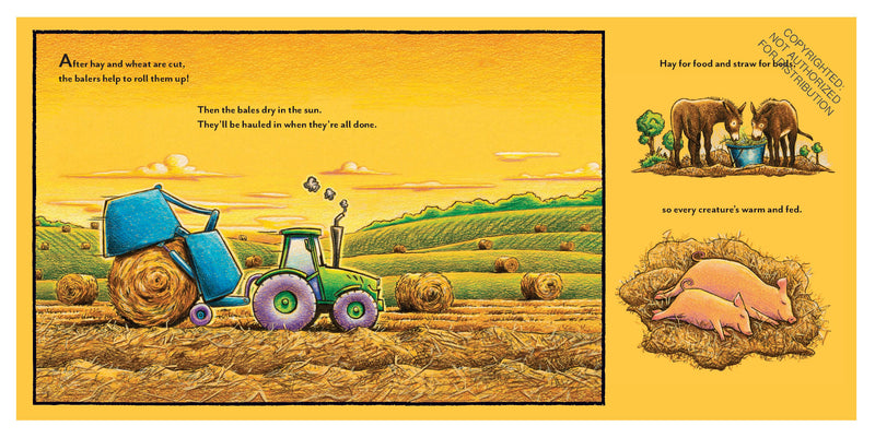 Kids Book - Construction Site - Farming Strong, All Year Long