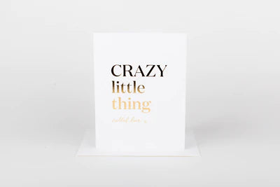 Card - Crazy Little Thing Called Love