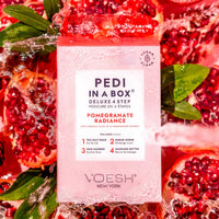Pedi in a Box 4 Step - Add on Service - Pomegranate Radiance