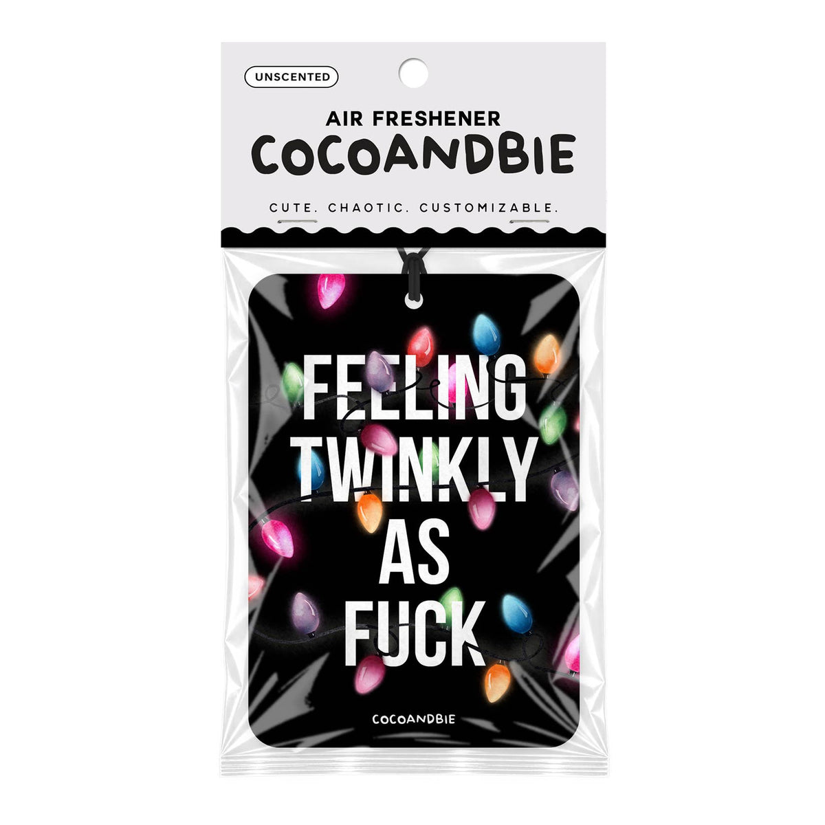 Feeling Festive As F*ck - Funny Christmas Car Air Freshener