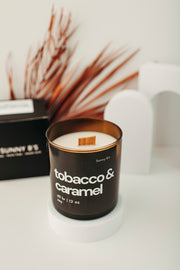 Tobacco & Caramel 8 oz Candle