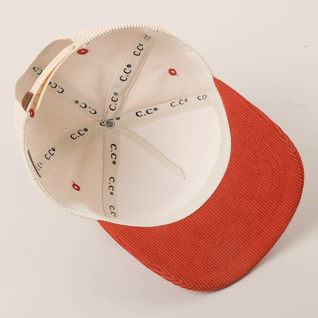 Sounds Like Husband’s Problem Corduroy Trucker Hat