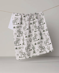 Cowboy Claus Tea Towel - Holiday 2026