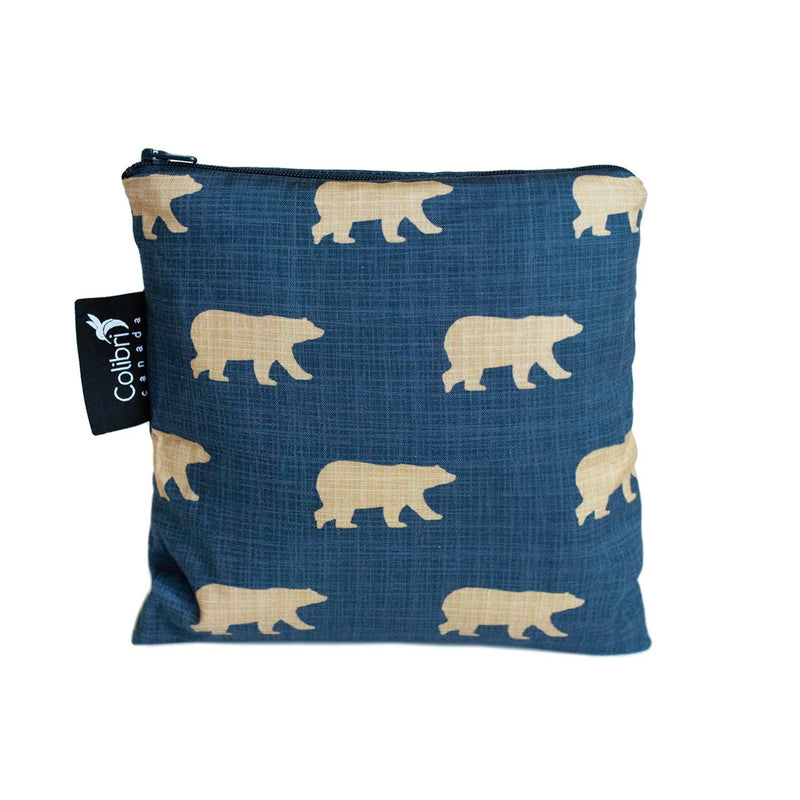 Bears Reusable Snack Bag - Large