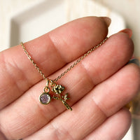 Birth Flower Necklace