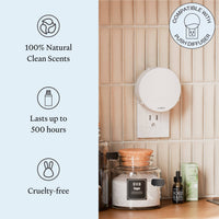 Push Plug-In Diffuser Starter Kit - White + Zest For Life