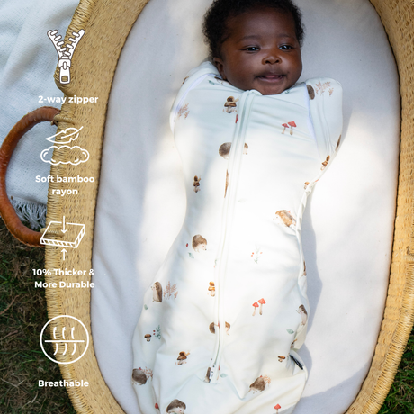 1.0 TOG Convertible Swaddle Sack - Hedgehogs