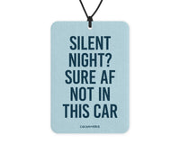 Silent Night - Funny Christmas Car Air Freshener