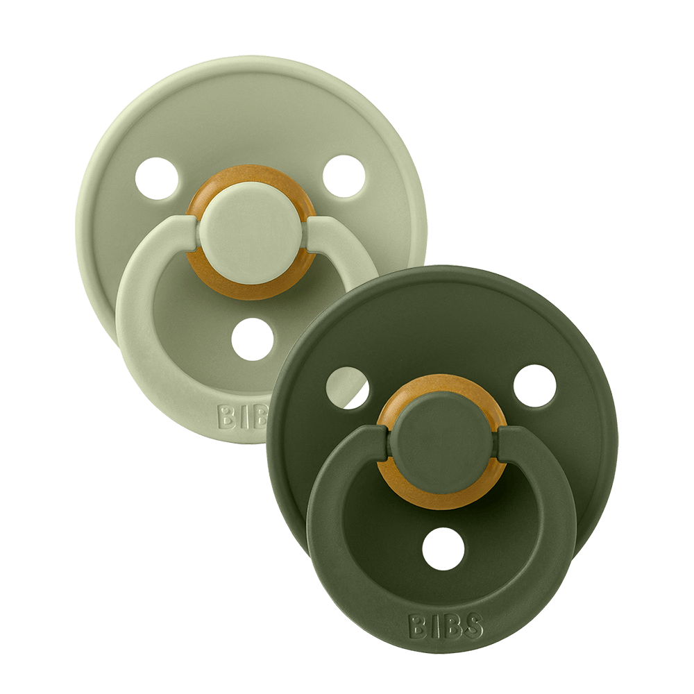 Pacifier - OG - Sage/Hunter Green - Symmetrical Nipple