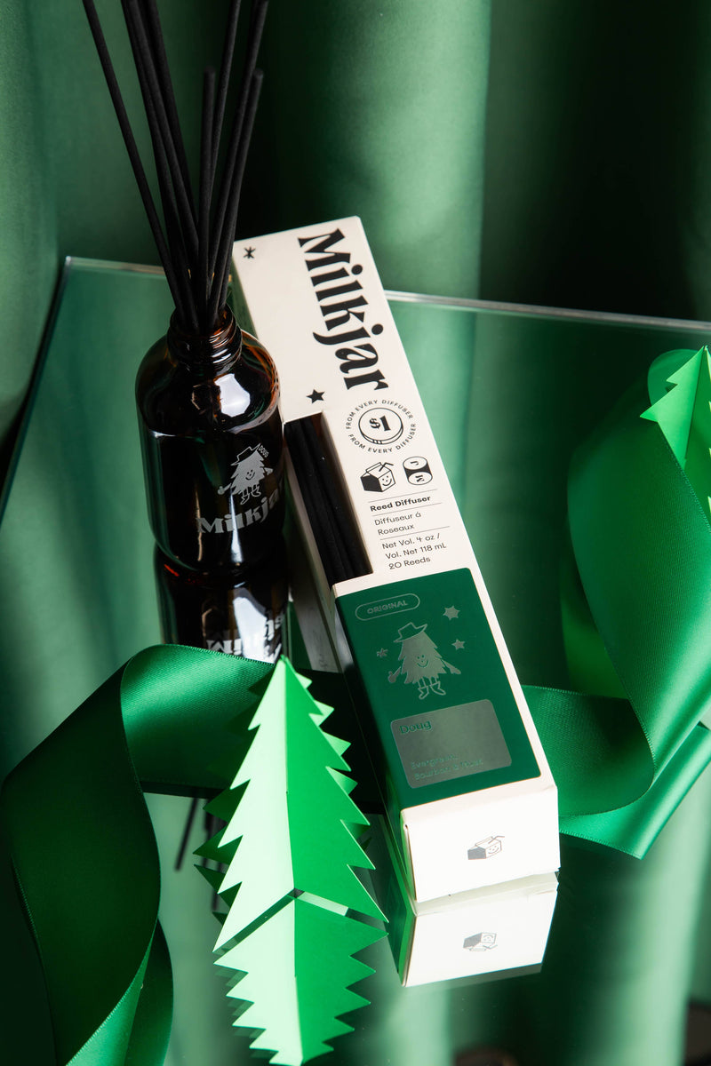 Doug - Bourbon, Evergreen & Musk 4oz Reed Diffuser