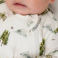 1.0 TOG Ribbed Bamboo Sleep Sack - Misty Forest