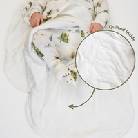 2.5 TOG Ribbed Bamboo Sleep Sack - Misty Forest