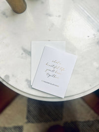 Card - What a Beautiful Life