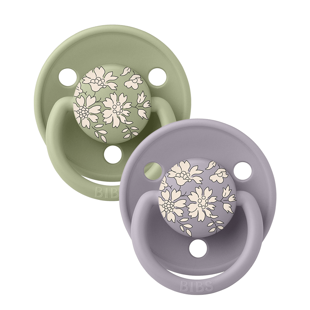 Pacifier - Liberty - De Lux - Round-Capel/Sage Mix