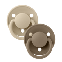 Pacifier - De Lux - Vanilla/Dark Oak (pack of 2)