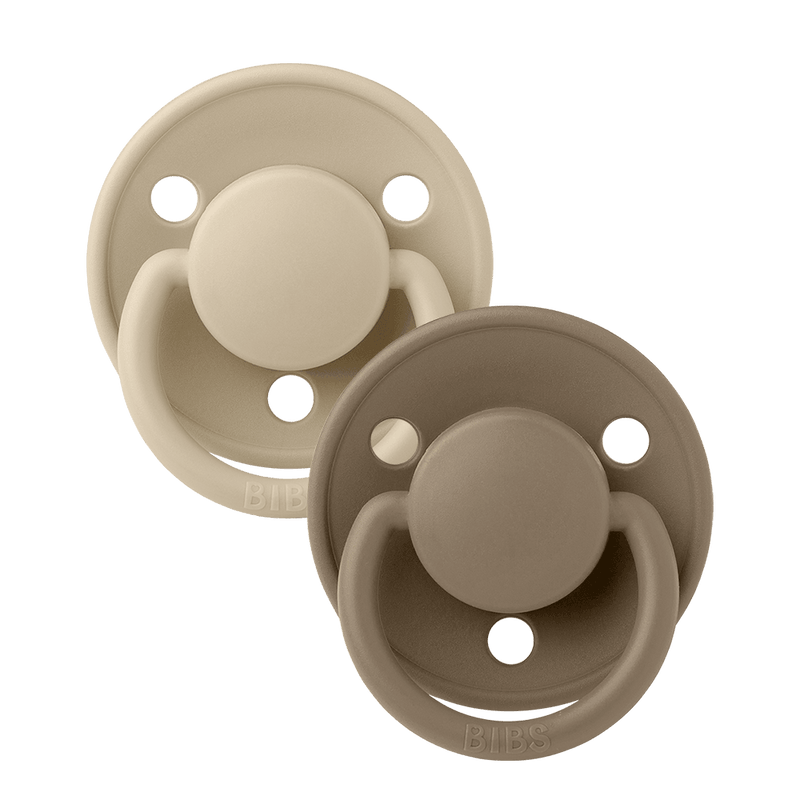 Pacifier - De Lux - Vanilla/Dark Oak (pack of 2)
