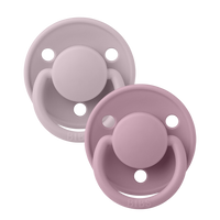 Pacifier - De Lux - Heather/Dusty Lilac (pack of 2)