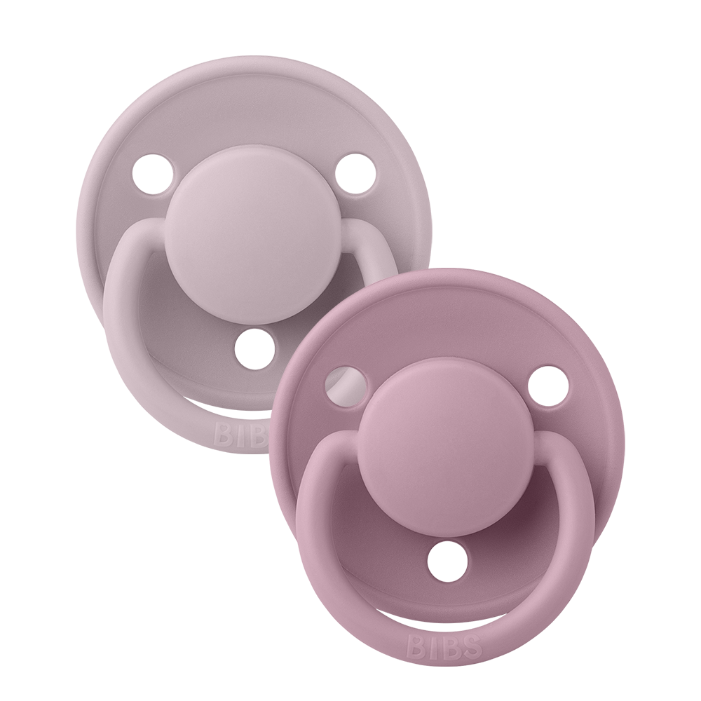Pacifier - De Lux - Heather/Dusty Lilac (pack of 2)