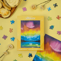Rainbow Northern Lights - 500 pc Puzzle