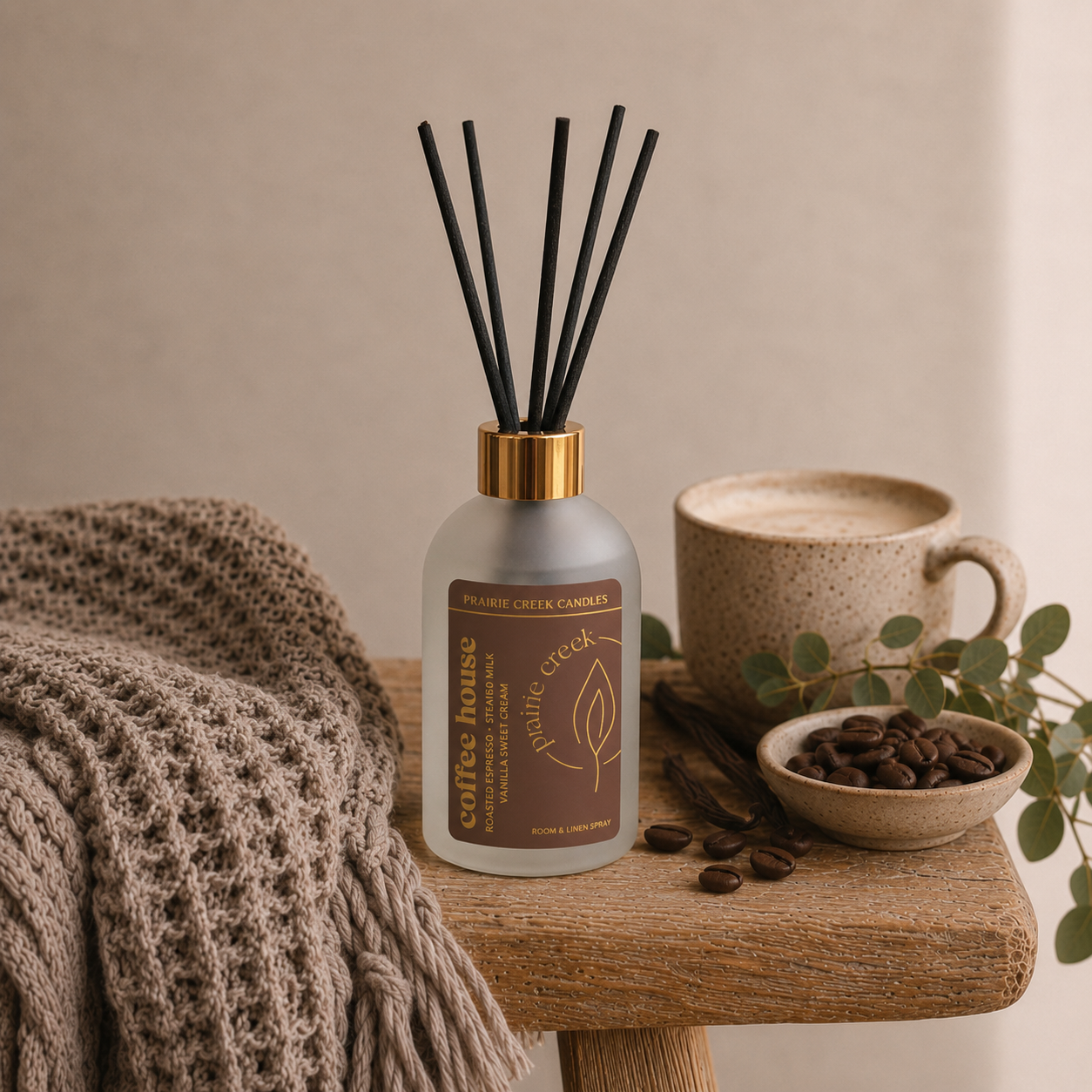 COFFEE HOUSE | NON TOXIC REED DIFFUSER | FALL COLLECTION
