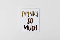Card - Thanks so Much