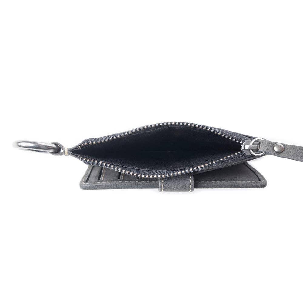 Wind Rider Credit Card Holder In Chocolate Brown