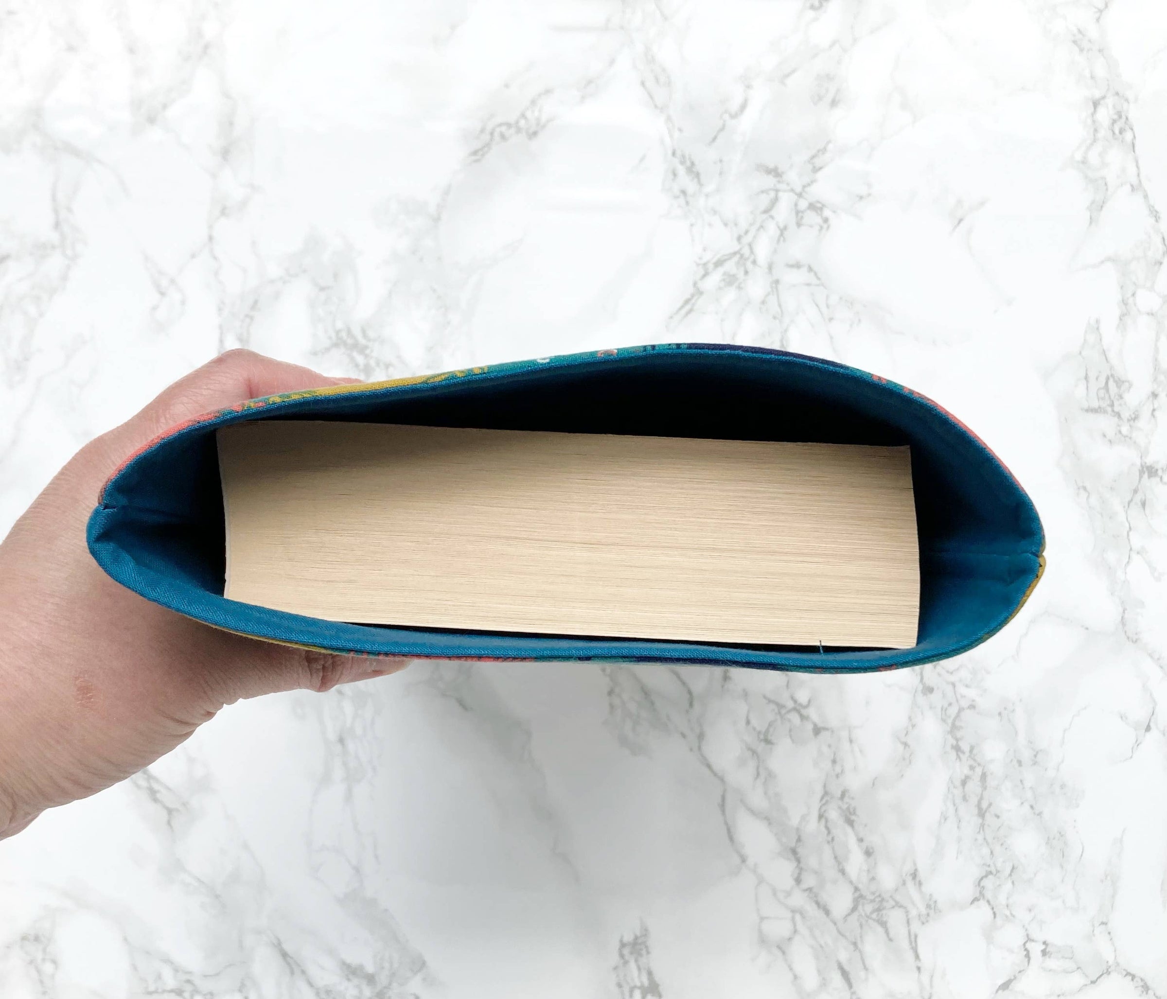 Splatter paint - padded book sleeve, book pouch