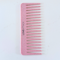 Wheat Straw Wide Tooth Wet/Dry Detangling Hair Combs