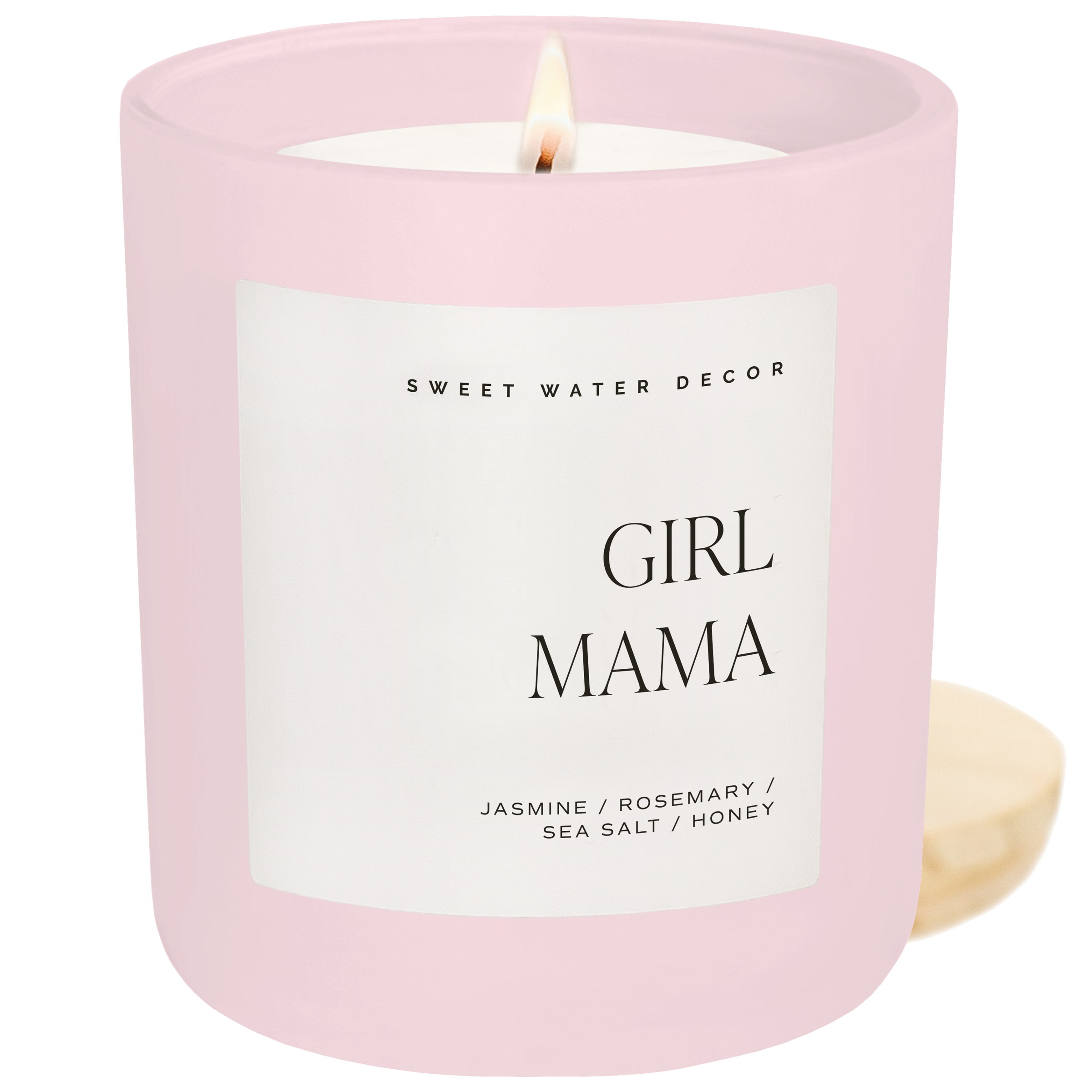 Girl Mama 15 oz Soy Candle, Matte Jar