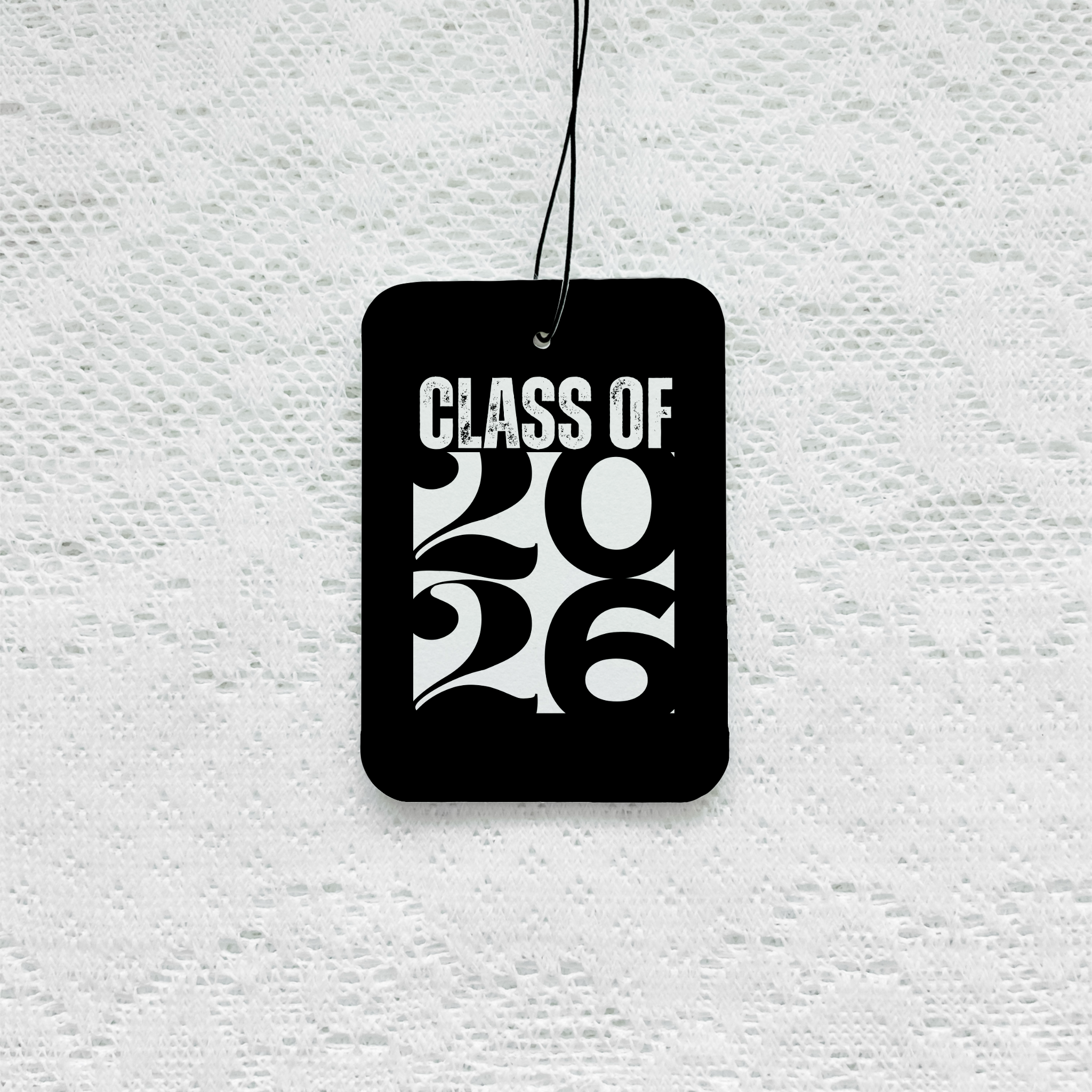 Class of 2026 - Black Car Air Freshener