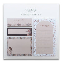 Spring Florals Mini Sticky Notes Set