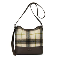 The 'Tea' Bucket Crossbody - Plaid