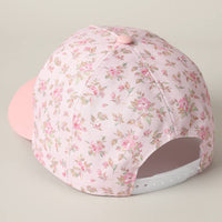 MOMMIN' Embroidered Flower PatternTrucker Hat