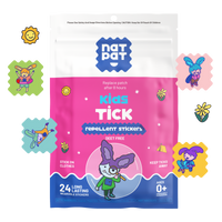 NATPAT Tick Repellent Stickers: Bug Patch, Safe for Kids