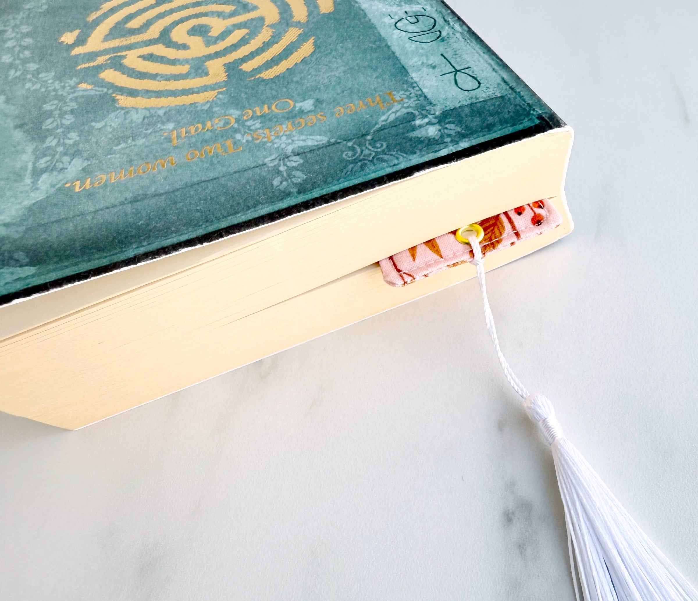 Bookmark - floral trellis