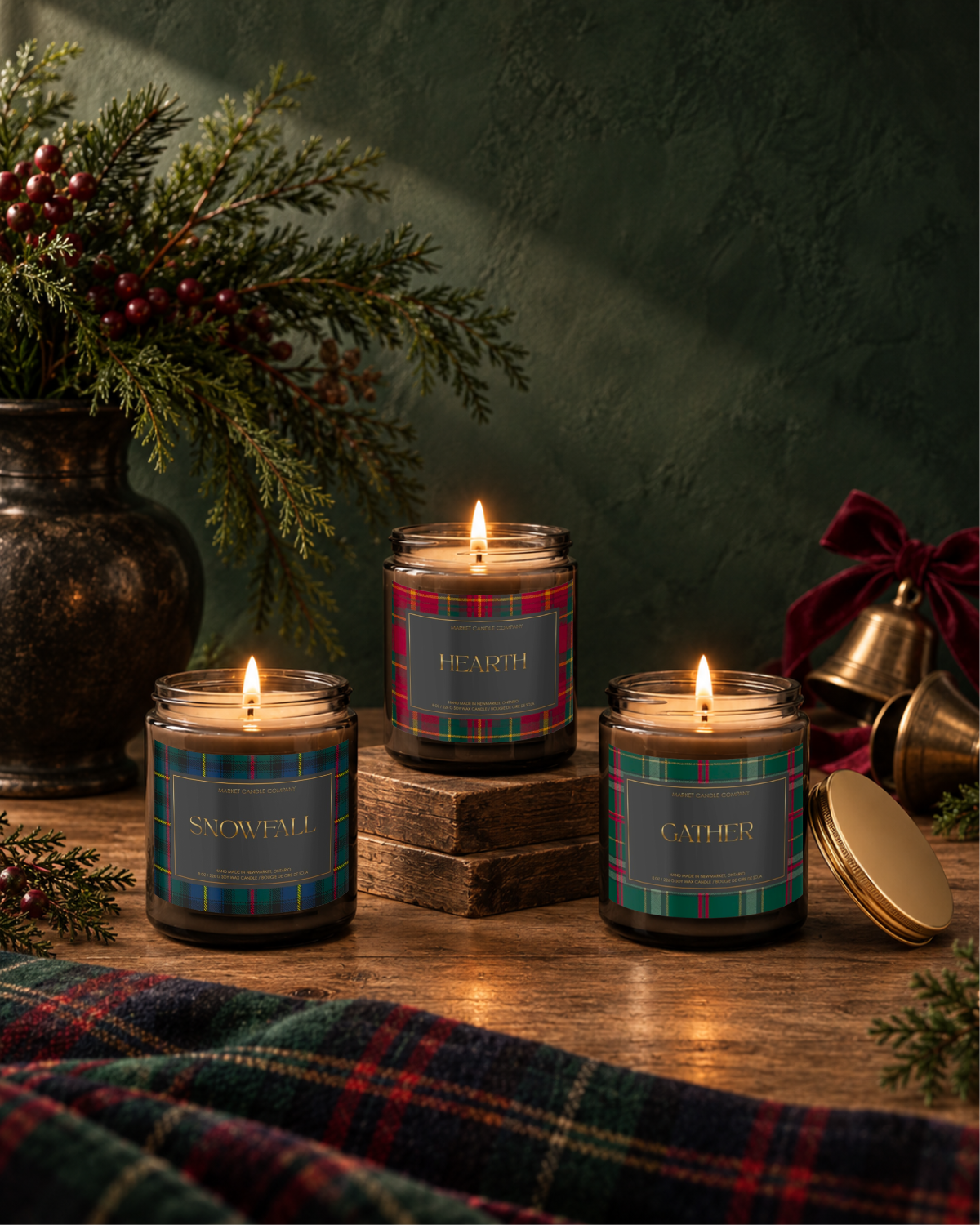SNOWFALL SOY CANDLE