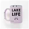 Lake life oars | ceramic mug