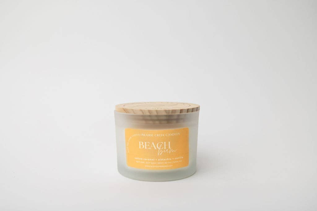 BEACH BUM | NON TOXIC SOY WAX CANDLE | SUMMER COLLECTION