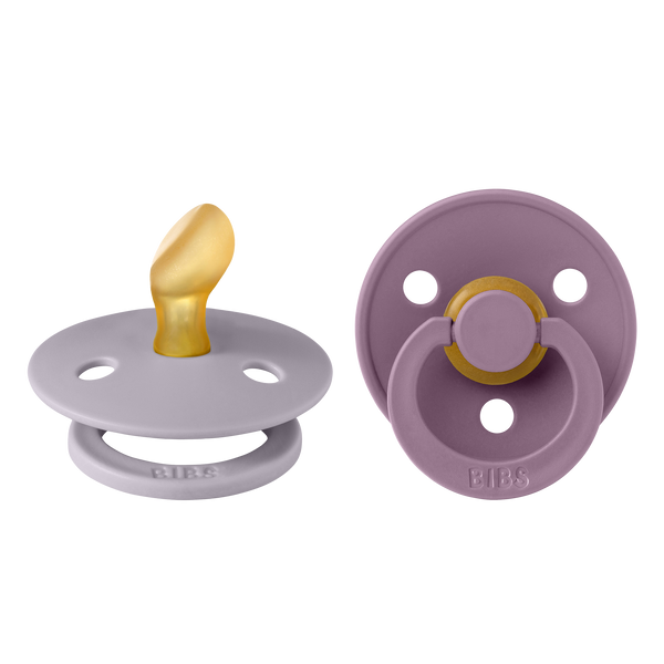 Pacifier - OG - Fossil Grey/Mauve - Anatomical Nipple