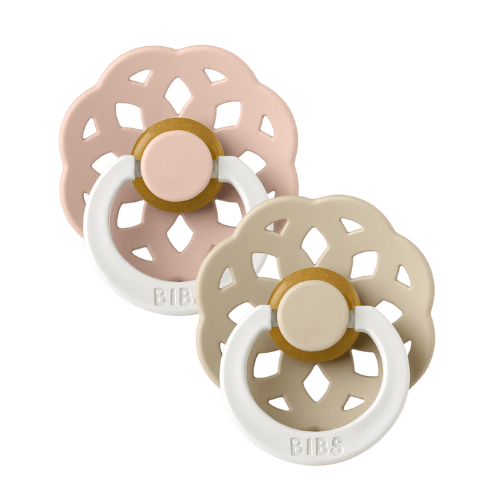 Pacifier - Boheme Glow Vanilla/Blush Round
