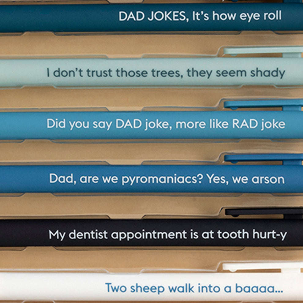 Dad Jokes Pen Set