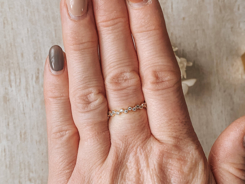 Vintage Scallop Ring