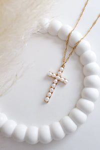 Malina Cross Necklace