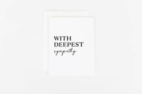 Card - Deep Sympathy