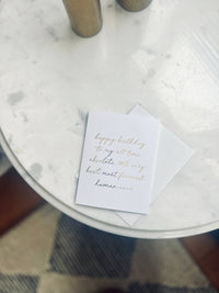 Card - Happy Birthday Favourite Human