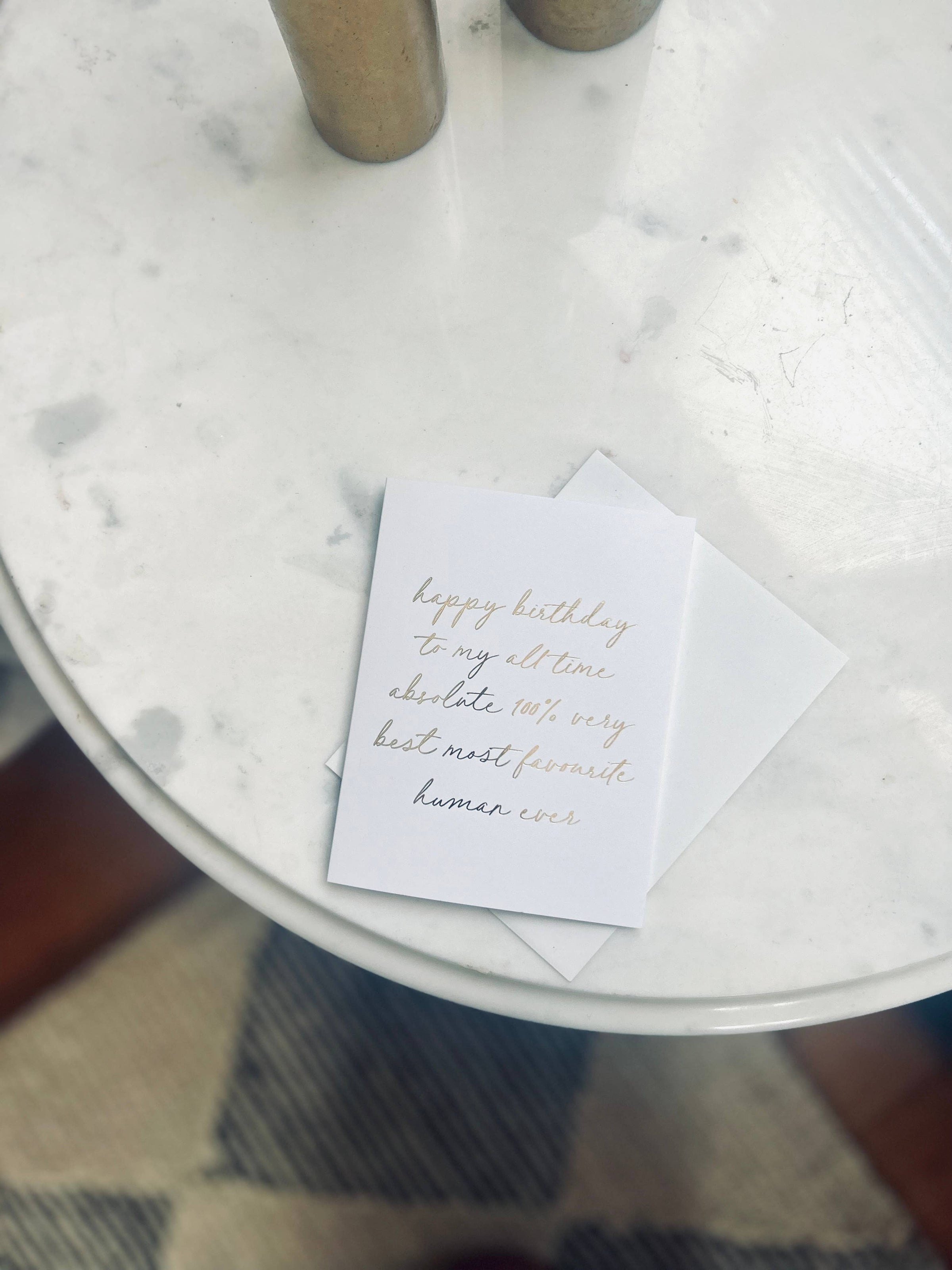 Card - Happy Birthday Favourite Human