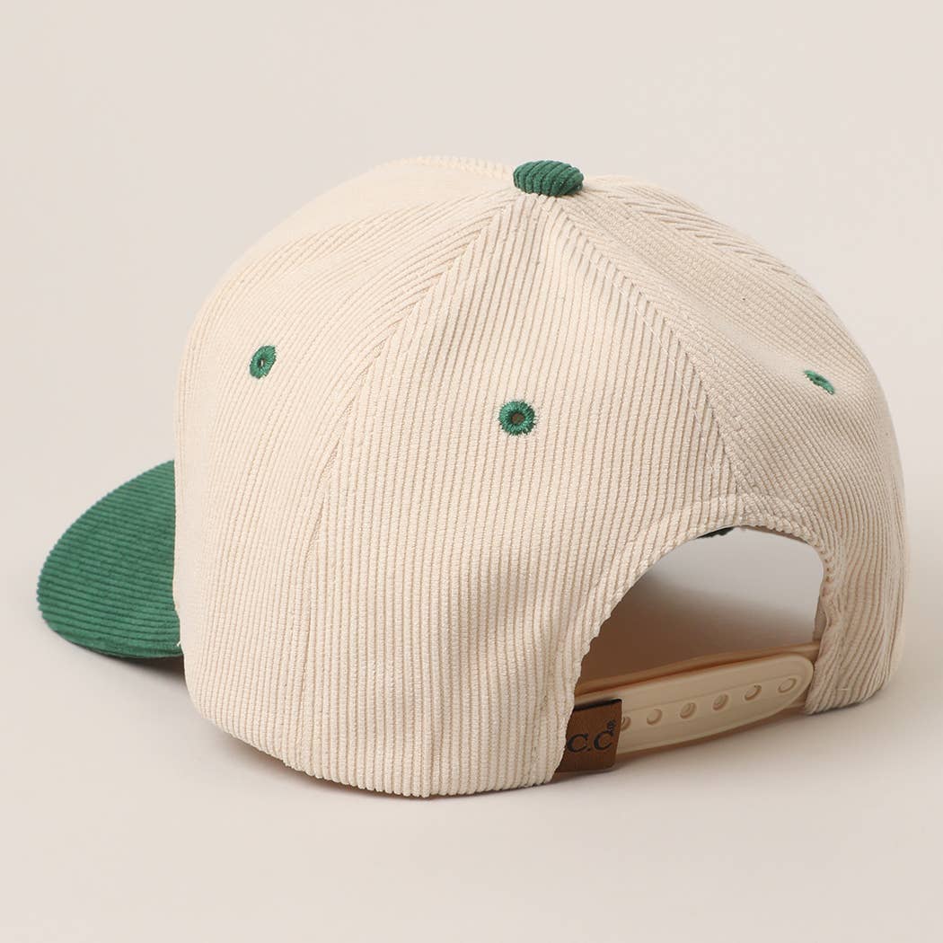 EXPENSIVE & DIFFICULT Corduroy Trucker Hat