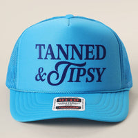 TANNED & TIPSY Foam Trucker Hat