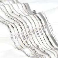 Specialty Chain Necklaces - Stainless Steel Gold Chains