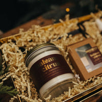 BALSAM & CITRUS SOY CANDLE | Clean-Burning Holiday Candle